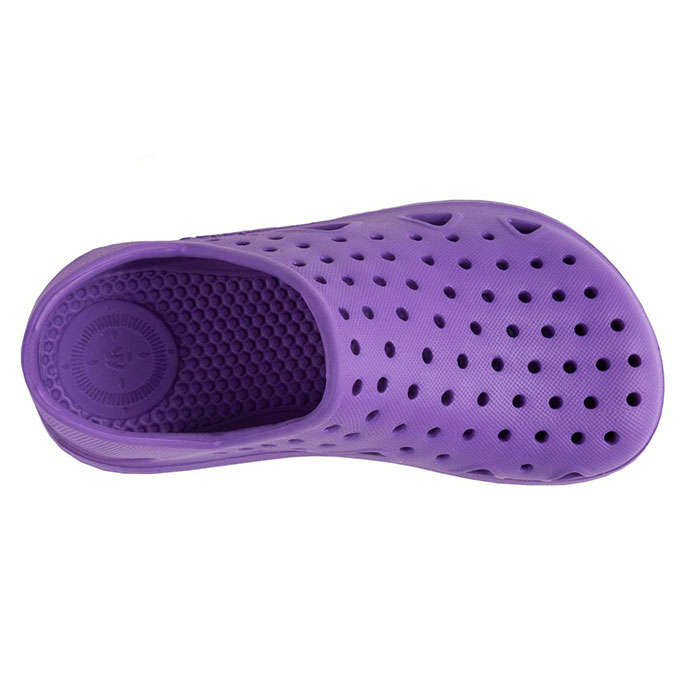 totes® SOLBOUNCE Kids Clog Purple Extra Image 2
